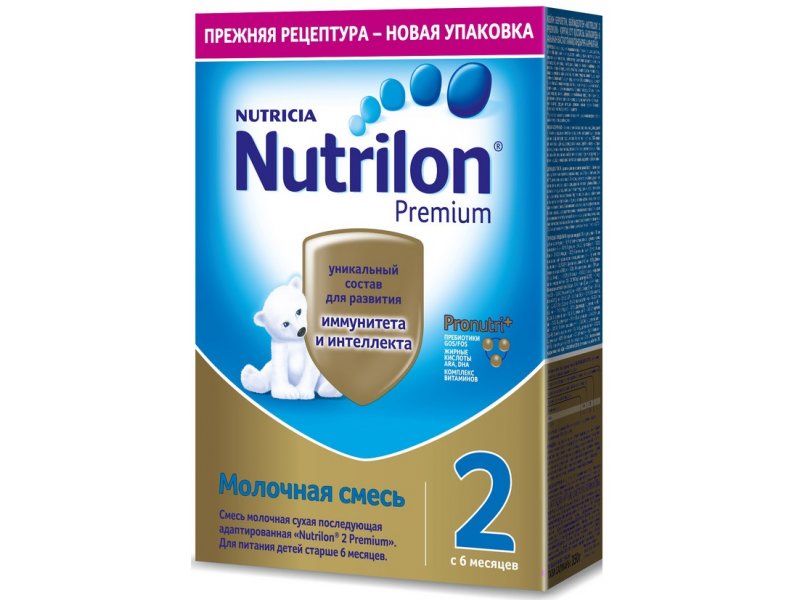 Нутрилон-2 премиум с пребиотиками с 6месяцев 350г