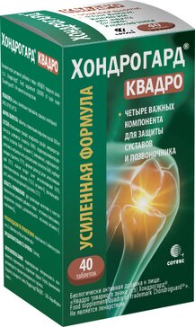 Хондрогард Квадро таб N 40