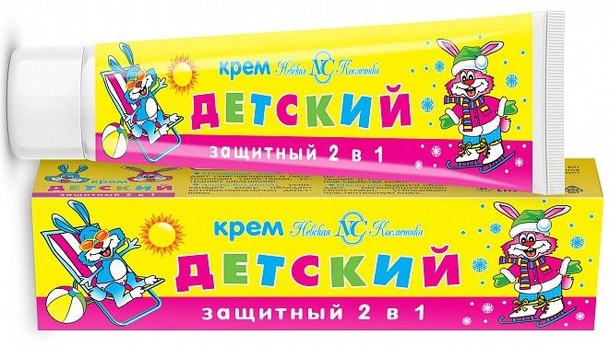 Невская косметика крем детский защитный 2в1 40мл N 1