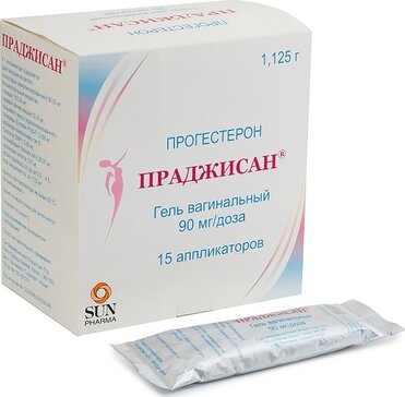 Праджисан гель вагинальный 90мг/доза 1.125г аппликатор N 15