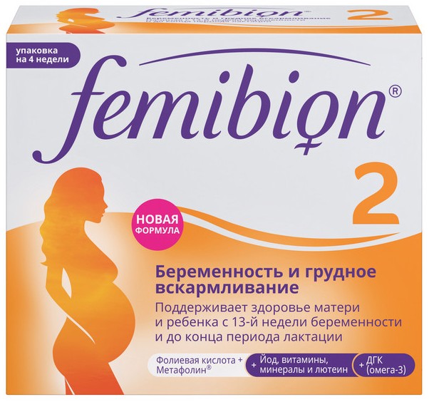 Фемибион 2 БАД таблетки N 28