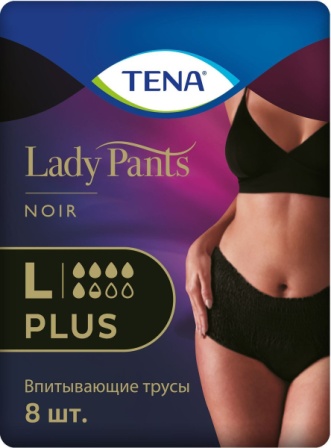 Тена Lady Pants Plus подгузники-трусы впитывающие для женщин размер L N 8