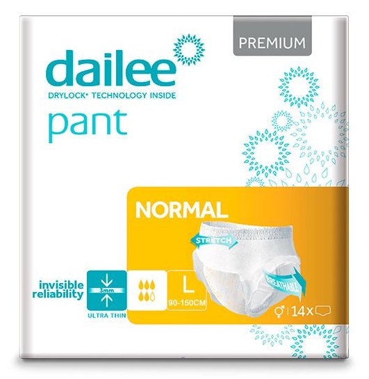 Dailee premium normal подгузники-трусы для взрослых рL N14