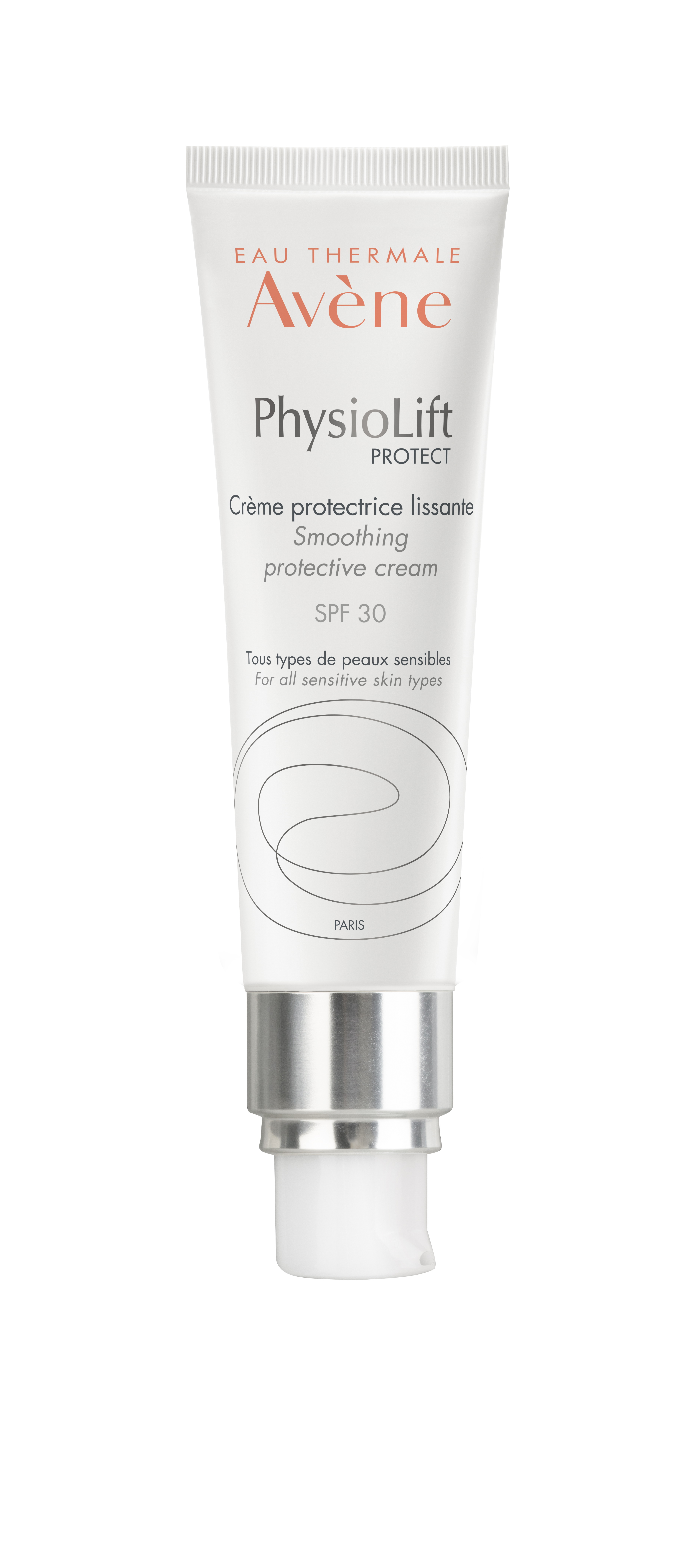 Avene PhysioLift Protect SPF 30 выравнивающий крем для чувствительной кожи всех типов с потерей упругости 30мл