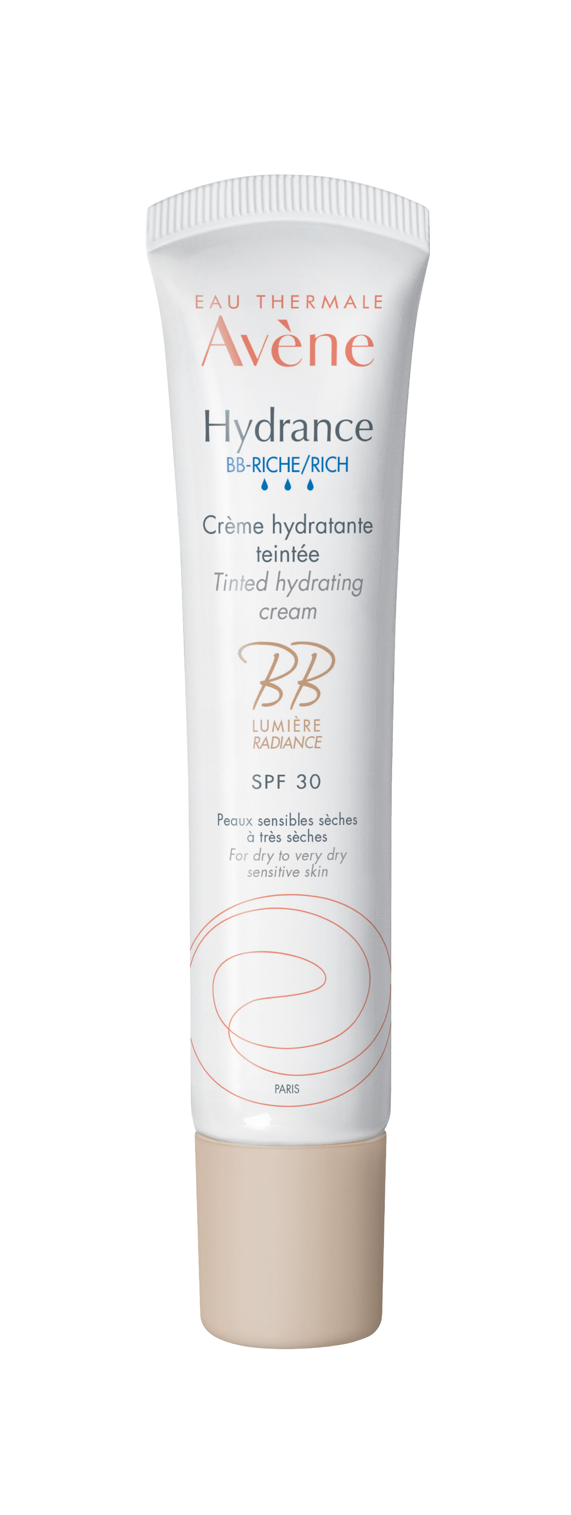 Avene Hydrance BB-Riche SPF 30 увлажняющий крем с тонирующим эффектом для сухой и очень сухой чувствительной кожи 40мл