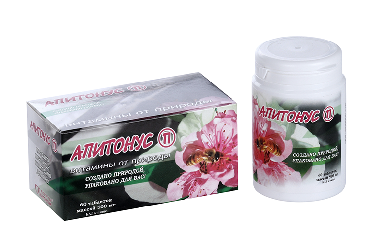 Апитонус П тб 500 мг N 60