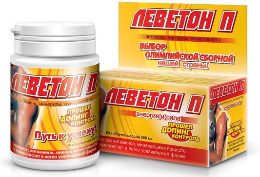 Леветон П тб 500мг N 60