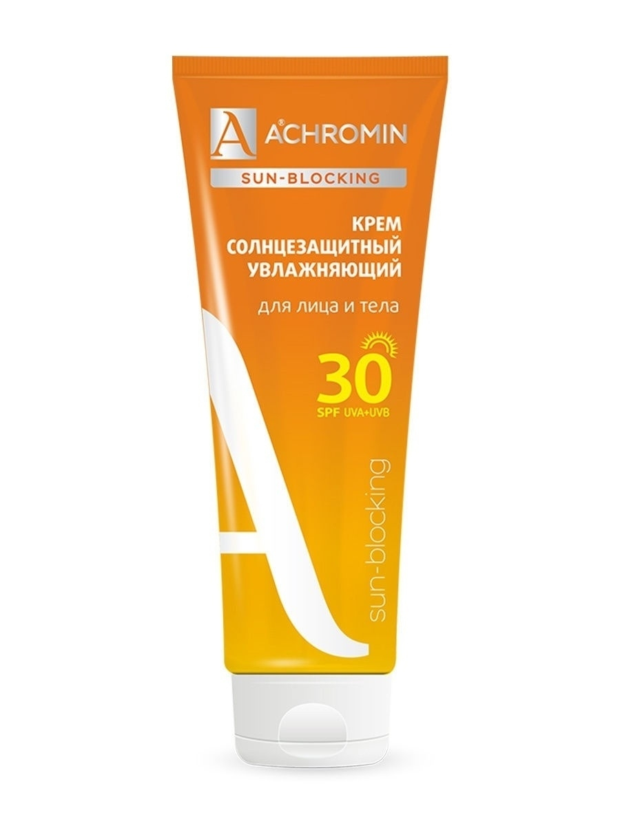 Achromin крем солнцезащитный для лица и тела SPF 30 250мл