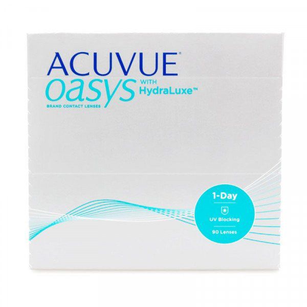 Линзы контактные 1 Day Acuvue Oasys with HydraLuxe 8.5/-6.00 N 90