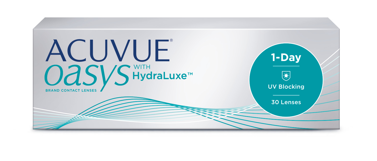 Линзы контактные 1 Day Acuvue OASYS with HydraLuxe 8.5/ +5.25 N 30