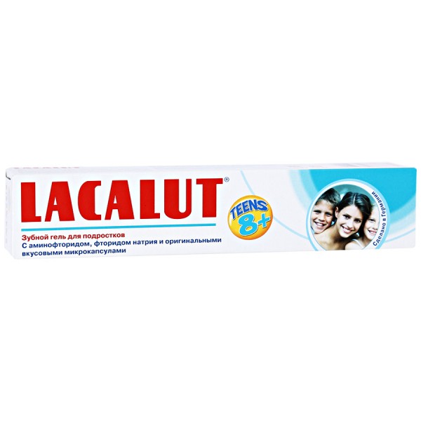 Lacalut Teens 8+ зубной гель для подростков 50мл