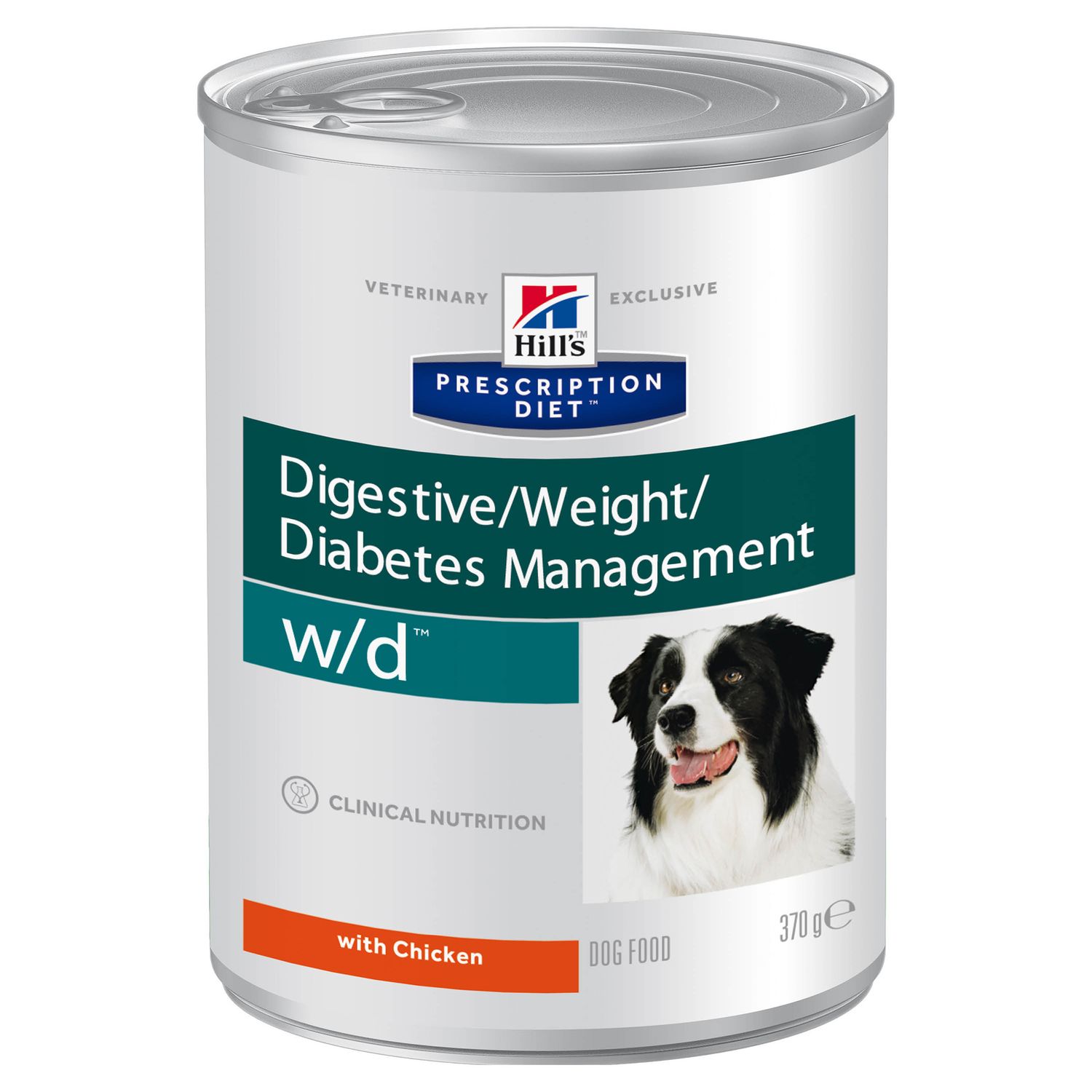 Корм для собак Hills p.diet w/d поддержание веса при диабете 370 г бан.