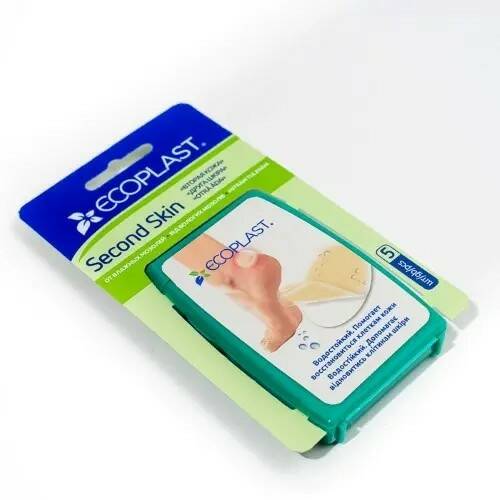 Ecoplast Second Skin пластырь гидроколлоидный для влажных мозолей 37х55мм N 5