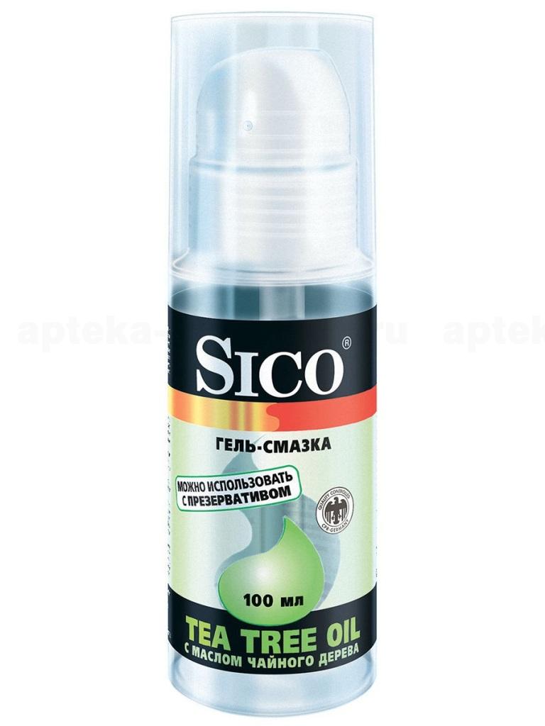 Sico гель-смазка с маслом чайного дерева 100мл