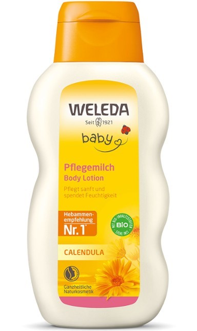 Weleda Молочко для тела с календулой для младенцев 200мл