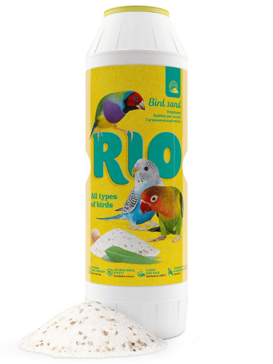 Песок гигиенический для птиц Rio 2 кг