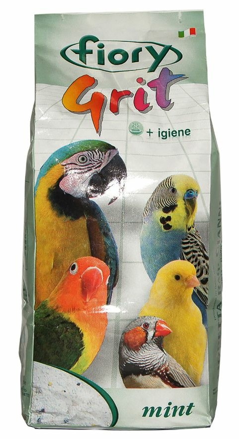 Песок для птиц Fiory 1 кг grit mint мята