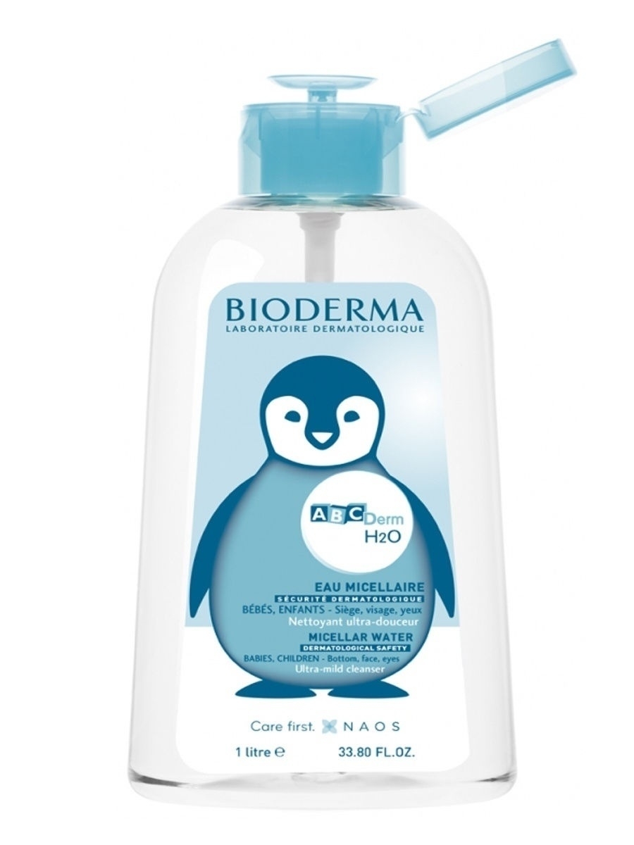 Bioderma ABCDerm мицеллярная вода для детей 1000мл