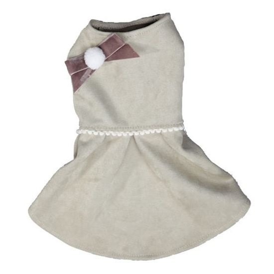 Платье для собак Joy мята замша р.30m