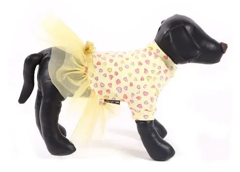 Платье для собак Joy сердечки р.35m