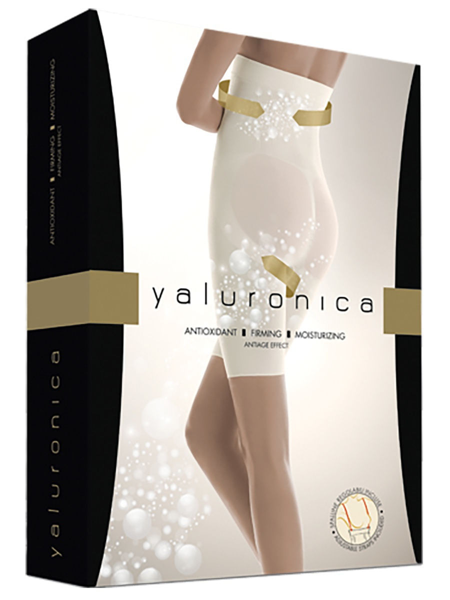 Yaluronica шорты с завышенной талией размер XL цвет черный арт. 623