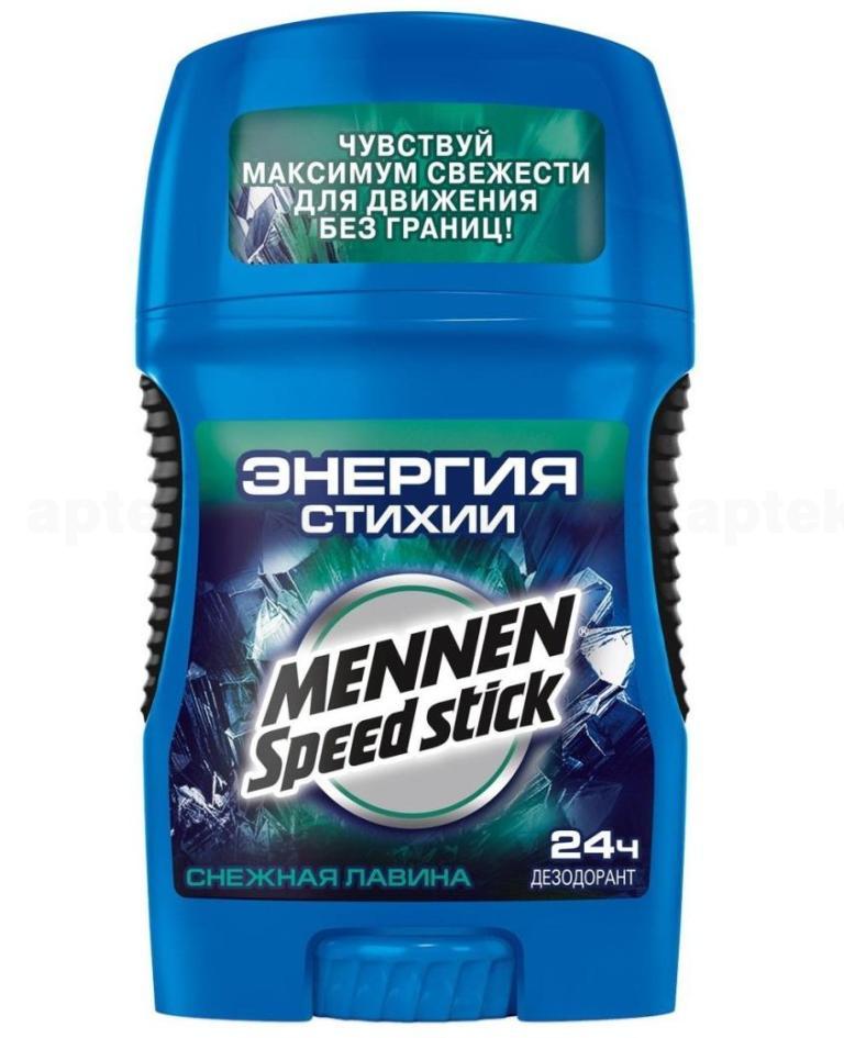 Mennen Speed Stick дезодорант в карандаше для мужчин Энергия стихии Снежная лавина 60г