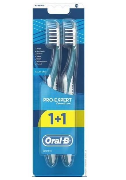 Oral-b зубная щетка pro-expert medium набор N 2