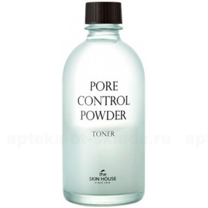 The Skin House Pore control Powder тонер с абсорбирующей пудрой 130 мл