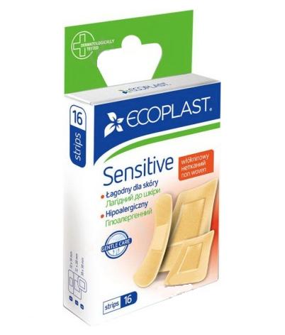 Ecoplast Active пластыри медицинские набор 72*19мм/72*38мм/38*38мм тканый эластичный N 16