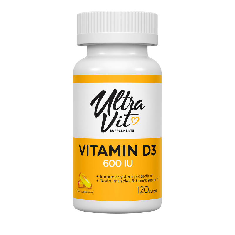 UltraVit витамин D3 капс 600 МЕ N 120