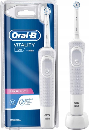 Oral-B Vitality 100 щетка зубная электрическая розовая