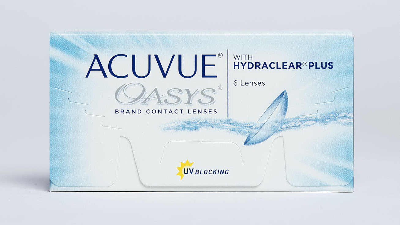 Линзы контактные Acuvue Oasys with Hydraclear plus 8.4/-6.50