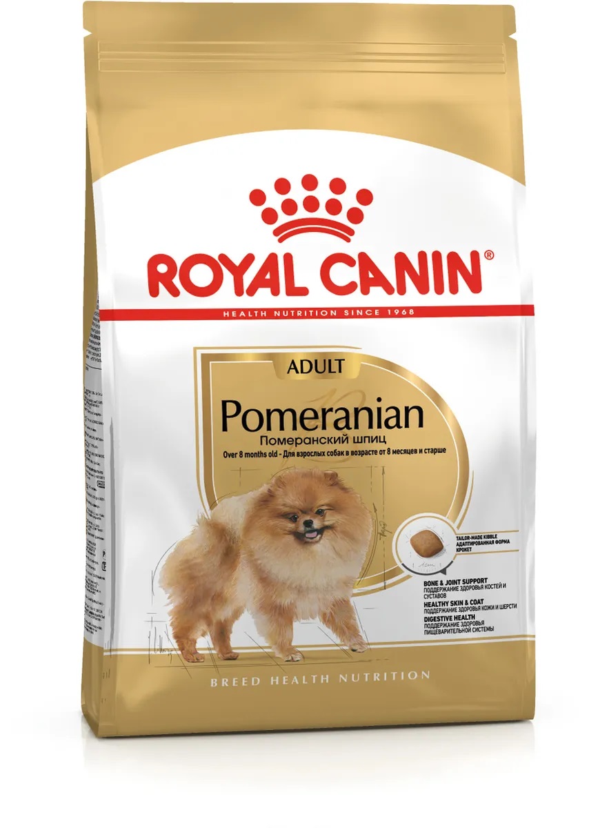 Корм для собак породы померанский шпиц Royal canin pomeranian 1.5 кг