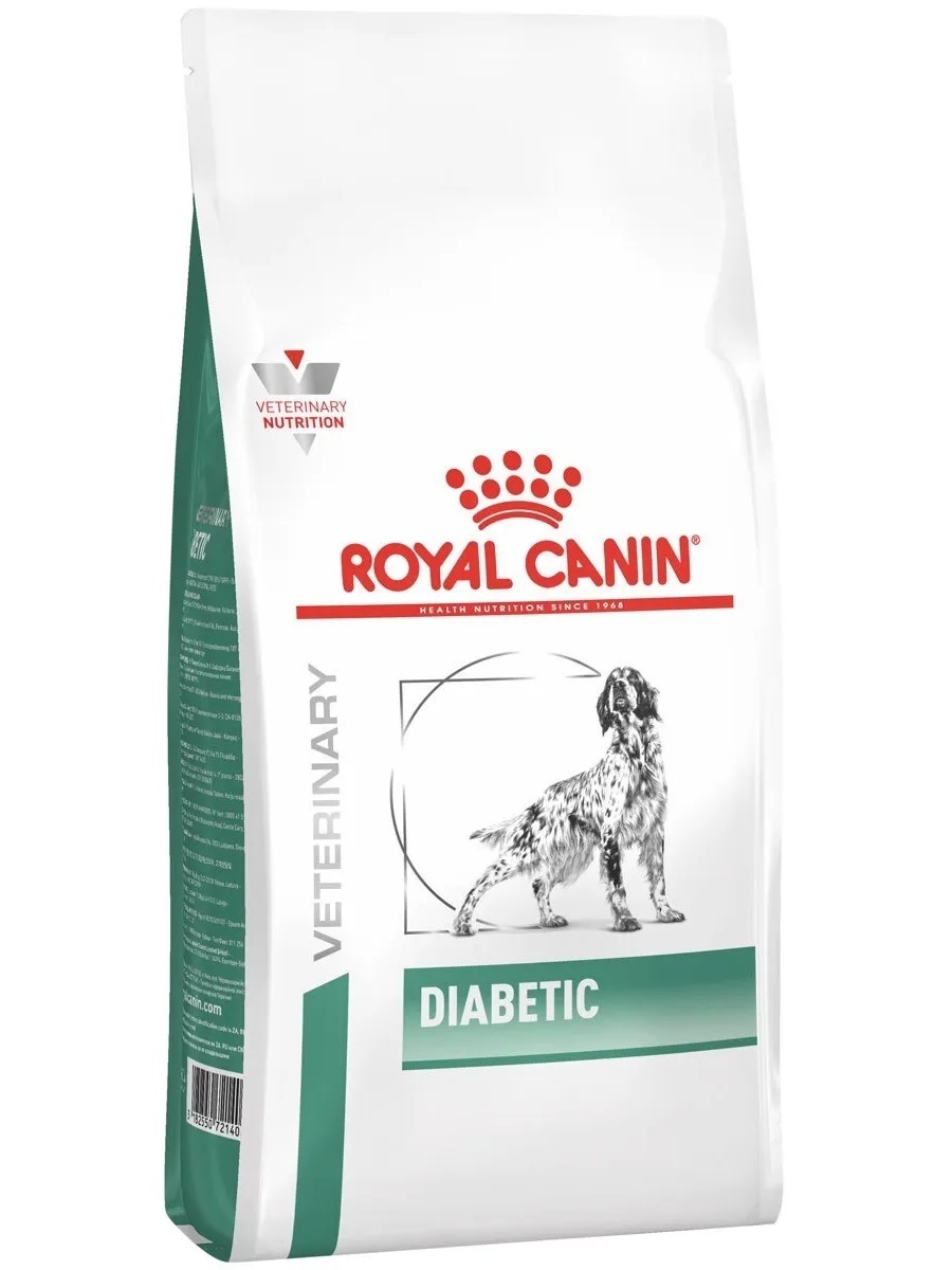 Корм для собак при диабете Royal canin diabetic ds37 1.5 кг