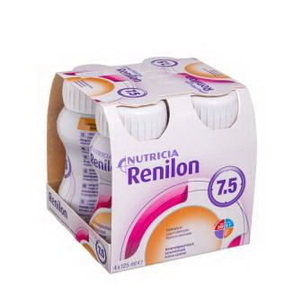Nutricia Ренилон 7.5 смесь жидкая для энтерального питания со вкусом карамели 125мл N 4