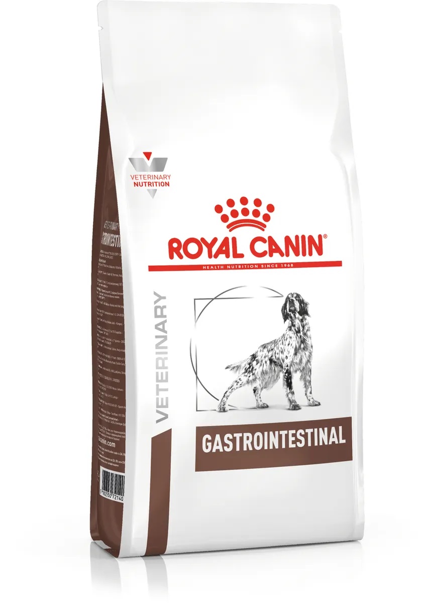 Корм для собак при нарушениях пищеварения Royal canin gastrointestinal gi25 2 кг
