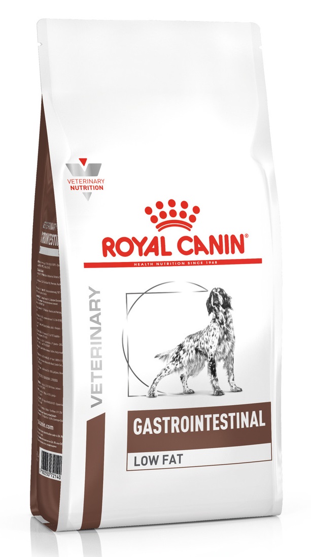 Корм для собак при нарушениях пищеварения Royal canin gastrointestinal low fat 1.5 кг