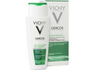 Vichy Dercos интенсивный шампунь уход против перхоти DS для нормальный и жирных волос 50мл