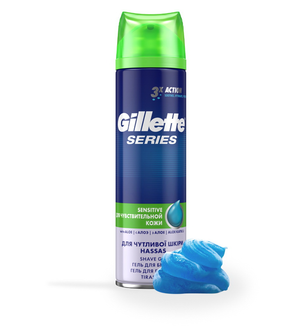 Gillette гель после бритья для чувствительной кожи 75 мл