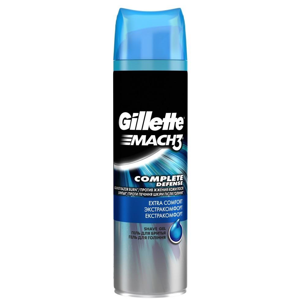 Gillette mach 3 гель для бритья экстракомфорт 75 мл