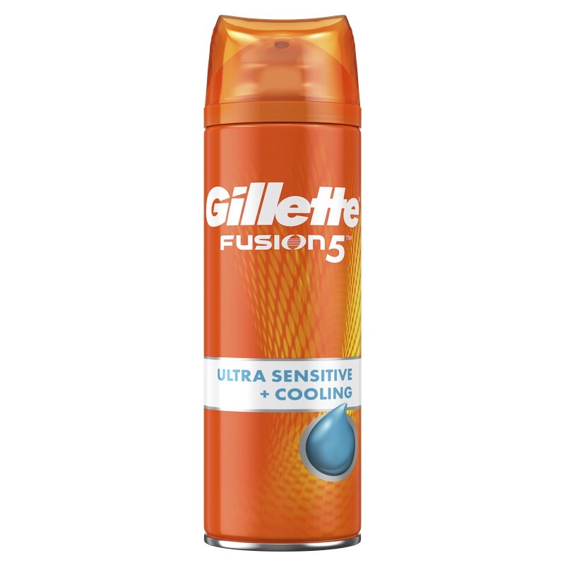 Gillette Fusion 5 пена для бритья 250мл для чувствительной кожи