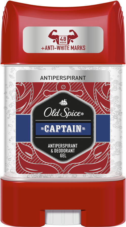 Old Spice гелевый дезодорант-антиперспирант 70мл captain