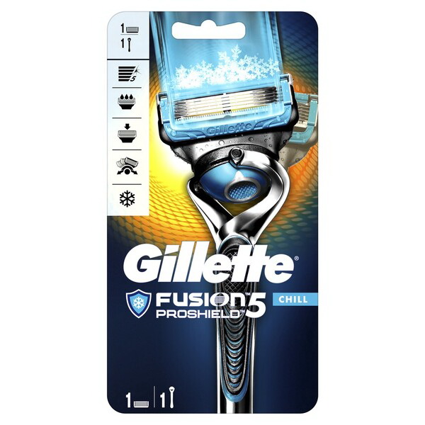 Gillette fusion proshield chill бритва со сменной кассетой