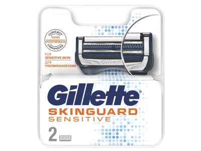 Gillette Skinguard sensitive сменные кассеты  N 2