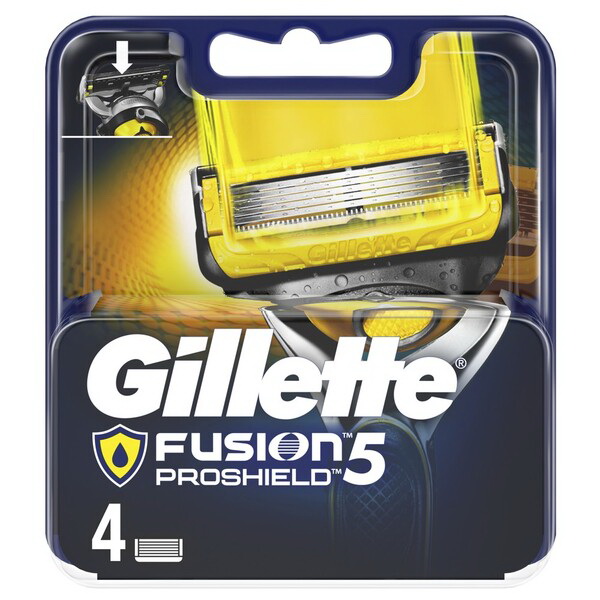 Gillette fusion proshield сменные кассеты N 4