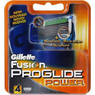 Gillette fusion proglide power  сменные  кассеты  N 4