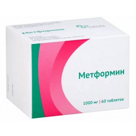 Метформин Озон таб 1000мг N 60