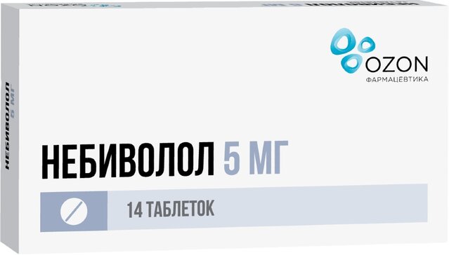 Небиволол Озон таб 5мг N 14