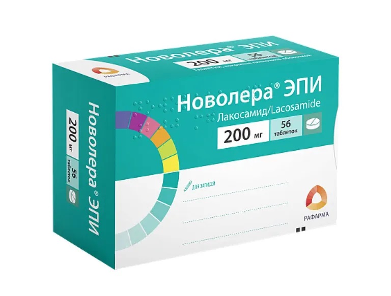 Новолера Эпи таб п/о 200мг N 56