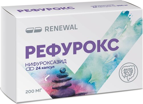 Рефурокс капс 200мг N 24